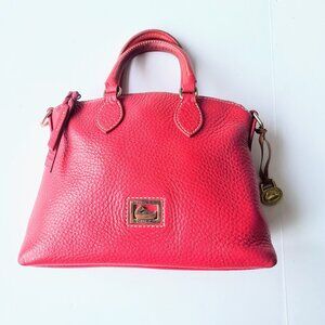 Dooney & Bourke Pink Leather Mini Tote Hand Bag